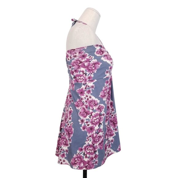 Patagonia Lithia Convertible Skirt Blue Floral Sz Small - Picture 5 of 14